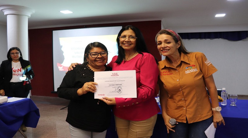 Gobernadora de Aragua valida 17 nuevas rutas turísticas