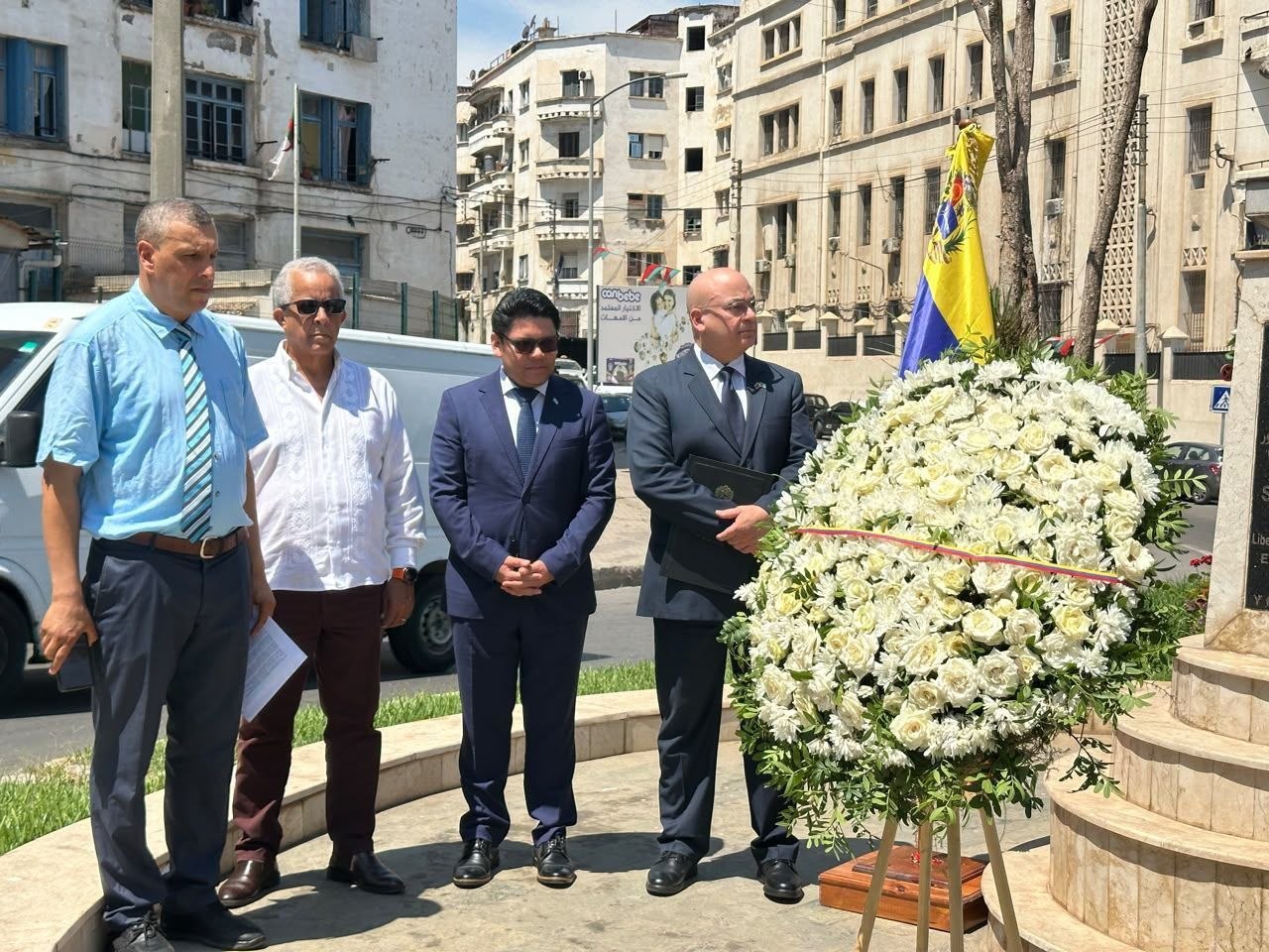 Conmemoran en Argel 215.° aniversario del 5 de Julio de 1811 en Venezuela